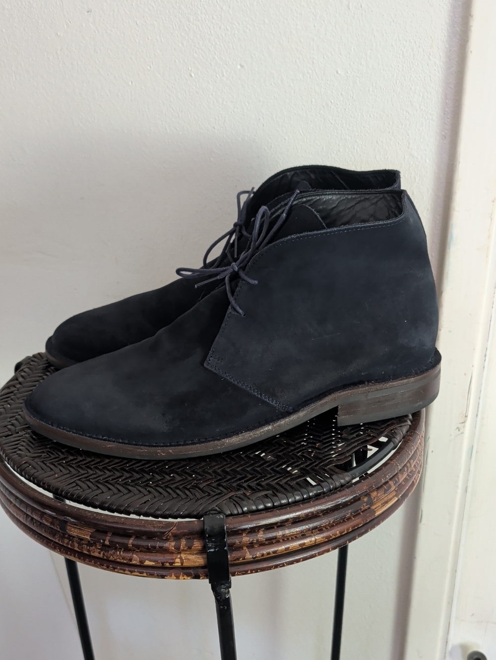 Thursday Boot Company Men's Scout Suede Chukka Boot Navy Blue Men Size 12.5